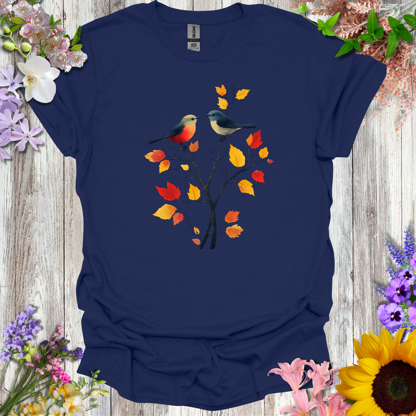 #07 Bird & Tree T-Shirt