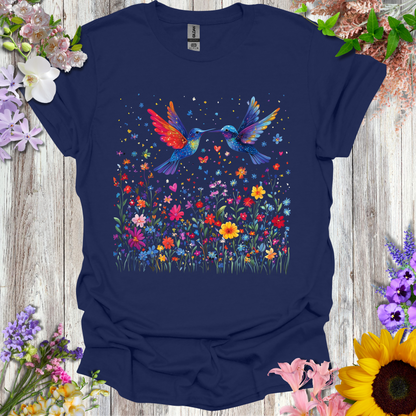 #231 Humming Birds & Flowers