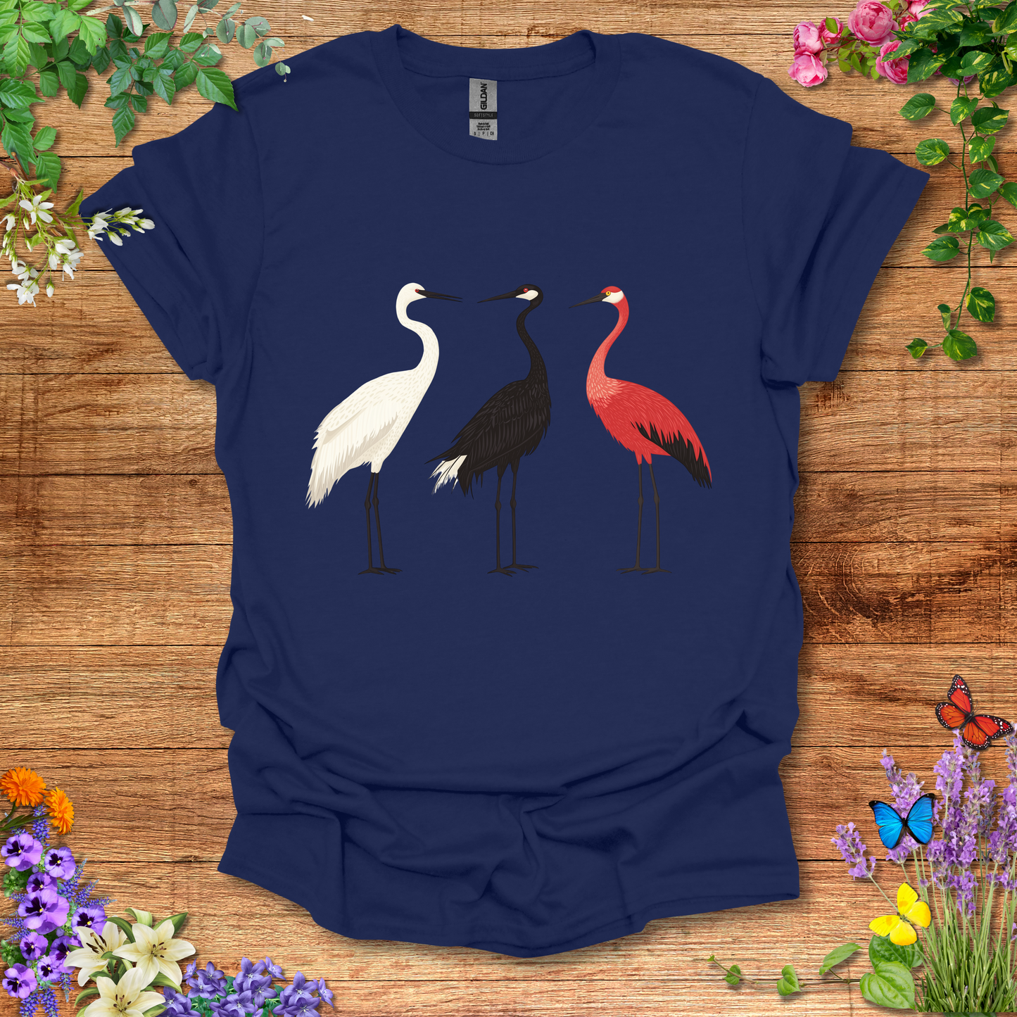 #52 Three Cranes T-Shirt
