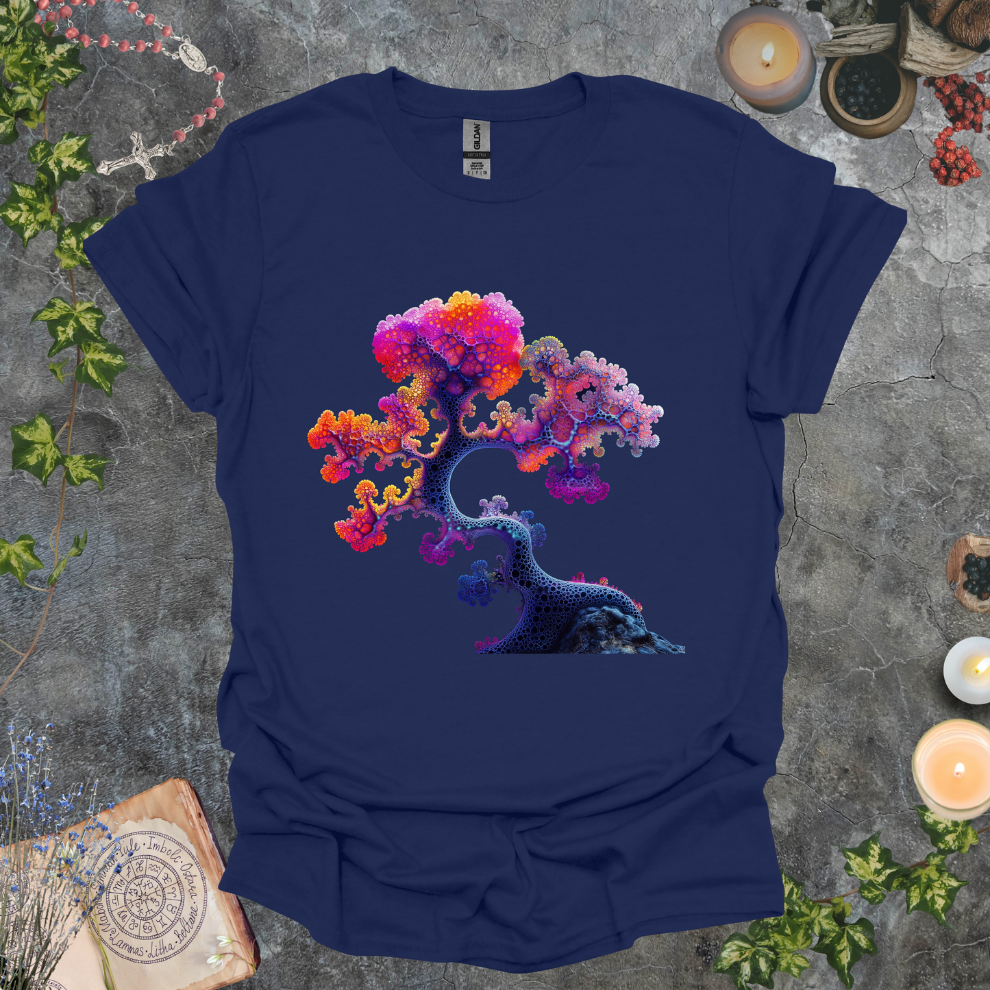 #152 Mandelbrot Tree T-Shirt