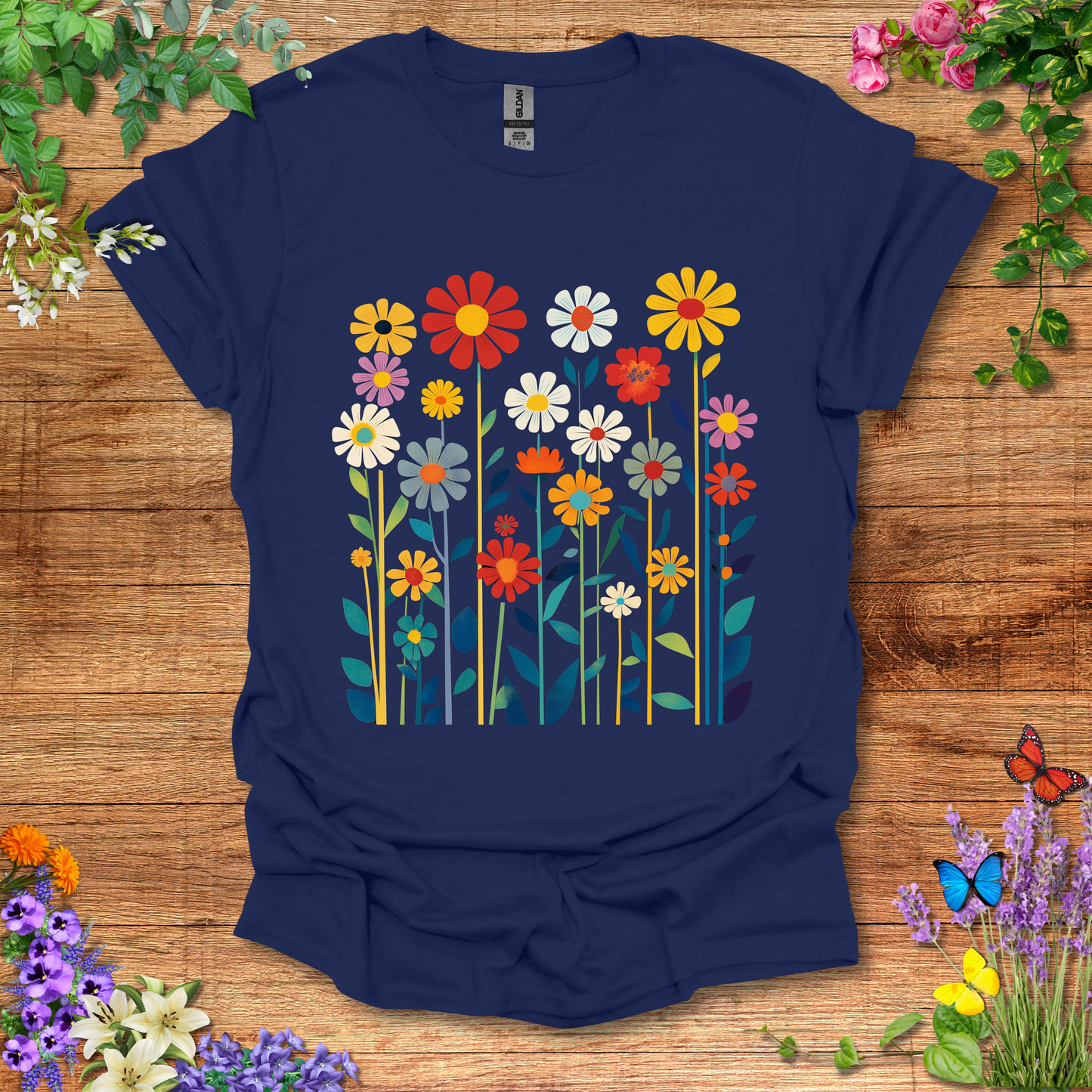 #224 Wild Flowers  T-Shirt
