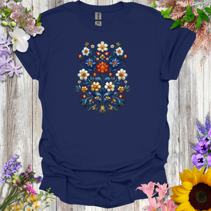 #84 Floral Pattern T-Shirt