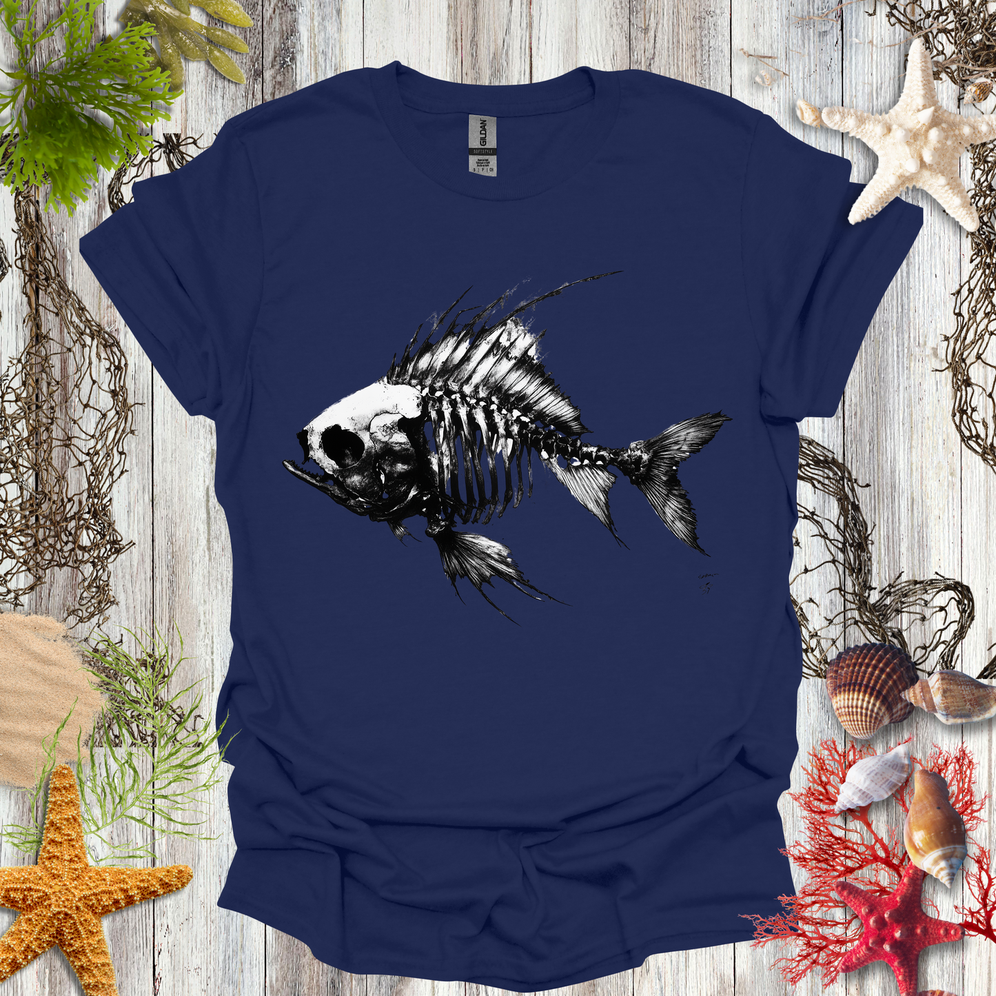 #23 Fish & Bones T-Shirt