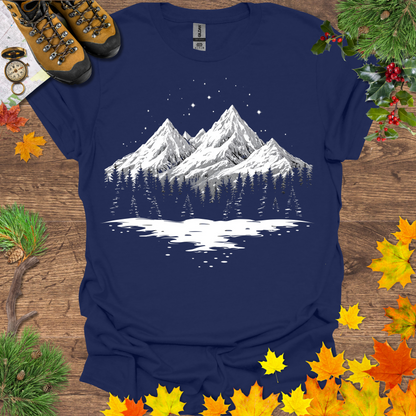 #60 Mountain Snow T-Shirt