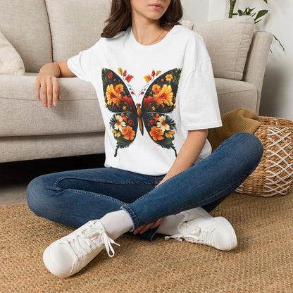 Floral Butterfly T-Shirt