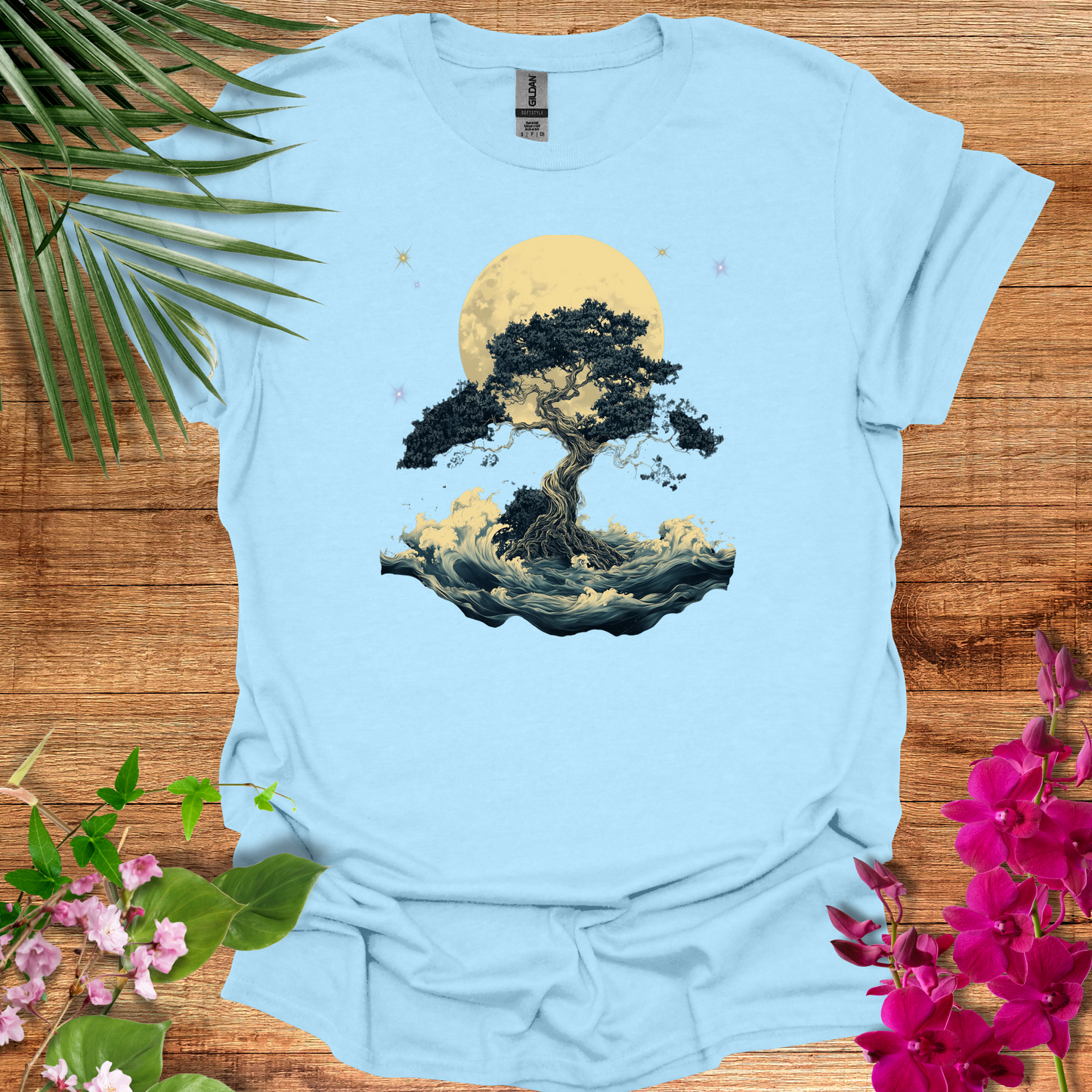 # 24 Bonsai & Moon T-Shirt