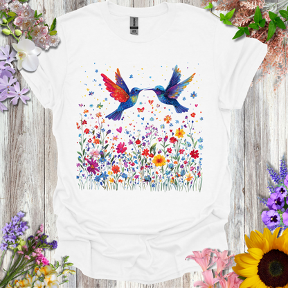 #231 Humming Birds & Flowers