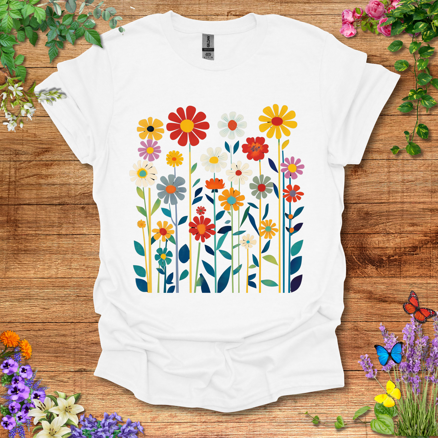 #224 Wild Flowers  T-Shirt