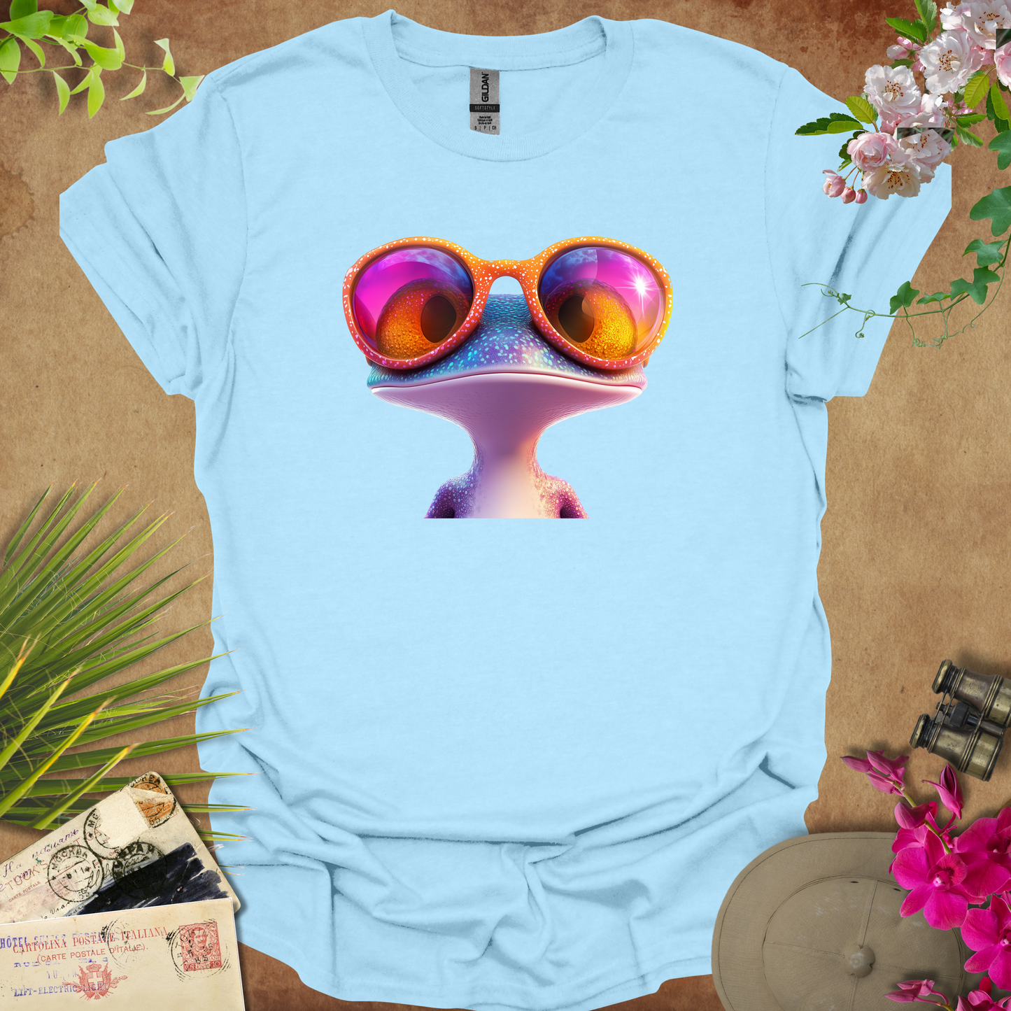 #230 Frog & Sunglasses T-Shirt