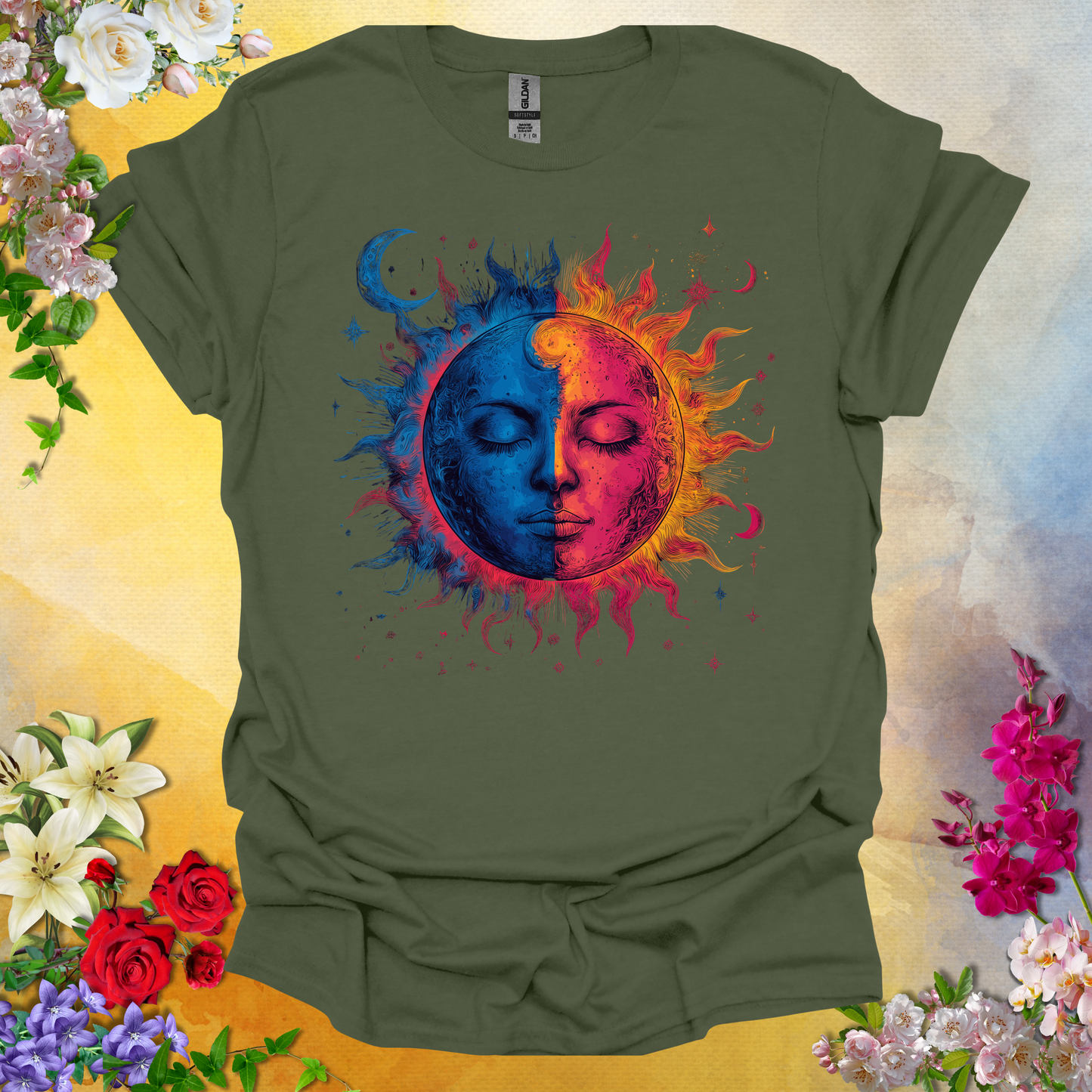 #233 Sun Faces T-Shirt