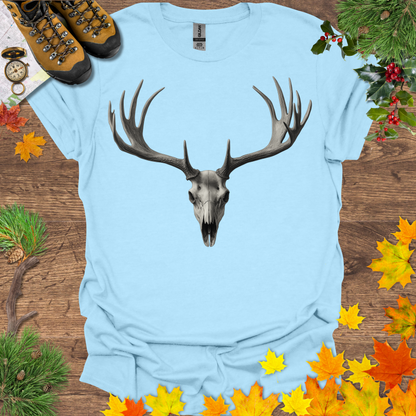 #164 Bull Elk Skull T-Shirt