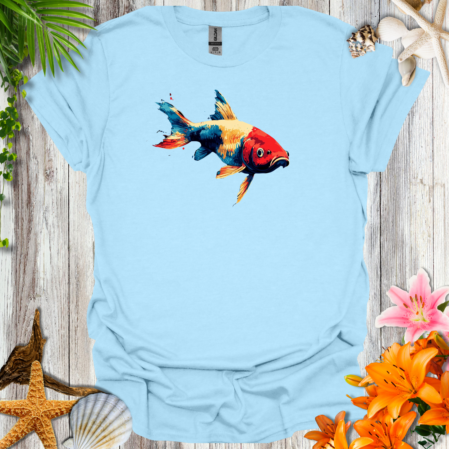 #53 Colorful Fish T-Shirt