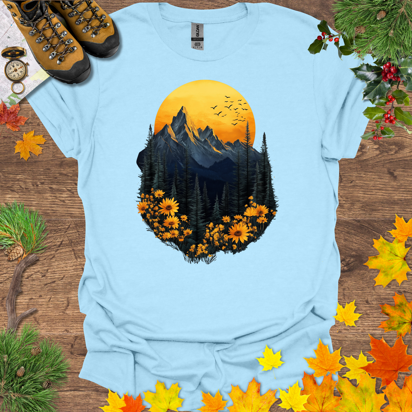 #64 Mountain Flowers T-Shirt