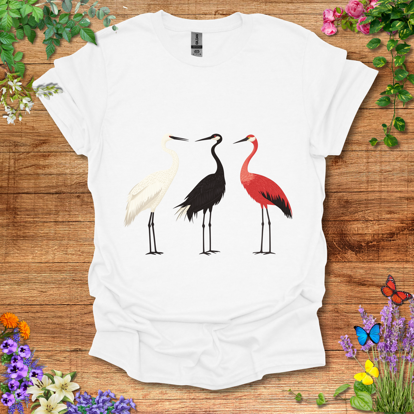 #52 Three Cranes T-Shirt
