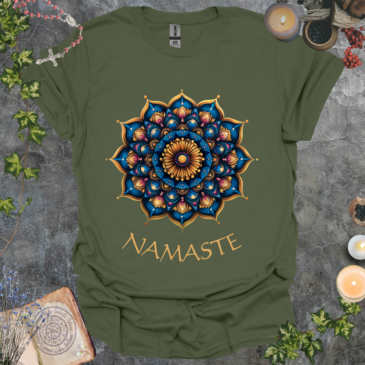 #69 Mandala Namaste T-Shirt
