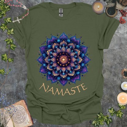#195 Mandala Namaste T-Shirt