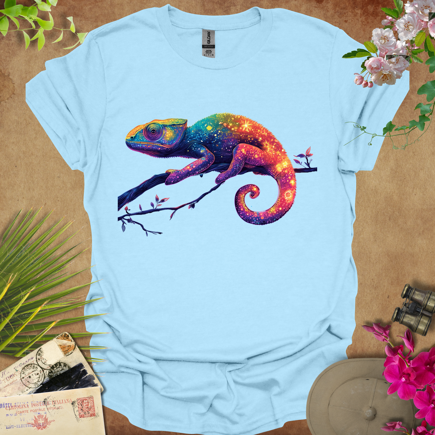 #249 Psychedelic Chameleon T-Shirt