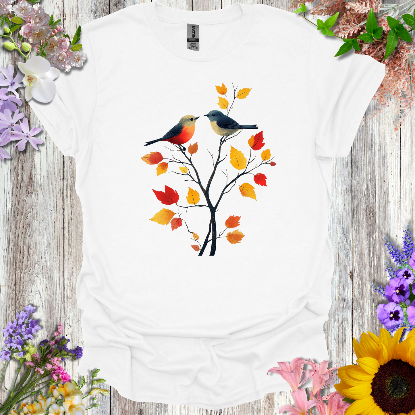 #07 Bird & Tree T-Shirt