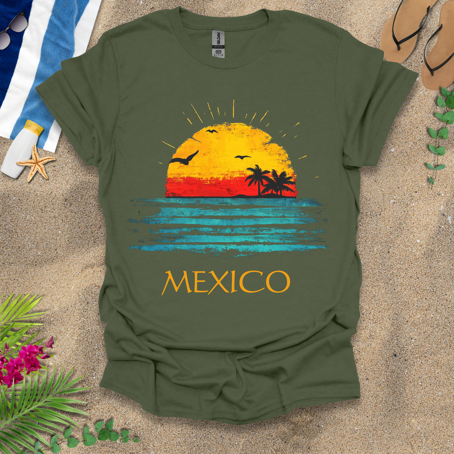 #241 Mexico Sunset T-Shirt
