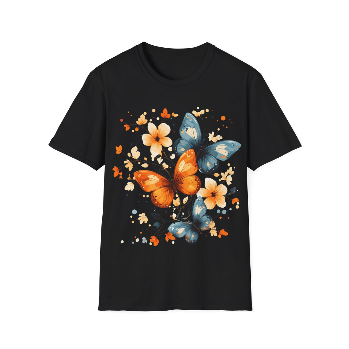 Butterfly Flowers T-Shirt